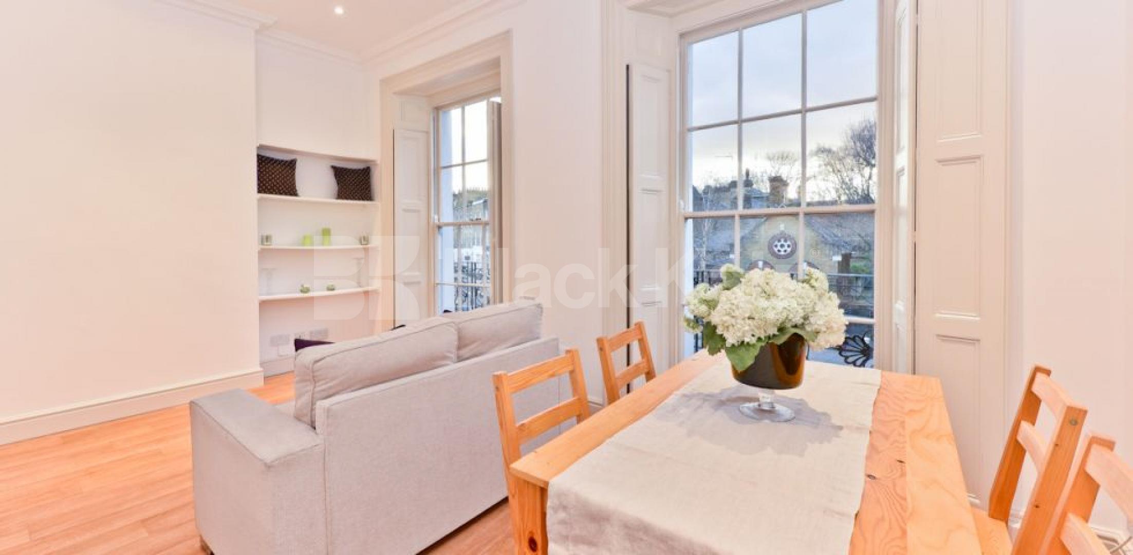 			STUNNING 1 BEDROOM PERIOD CONVERSION IN ISLINGTON, 1 Bedroom, 1 bath, 1 reception Flat			 Liverpool Road, ISLINGTON-BARNSBURY-HIGHBURY